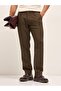 Men's Striped Regular Fit Formal Trouser - 5
