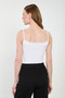Women's lace tank top - white - 5
