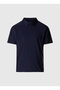 Dark Navy Blue Men's Polo T-Shirt Ns0000692710 - 7