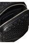 حقيبة ساعي البريد للرجال باللون الأسود EMBLEM AOP COATED SQUARE SLING - 3