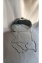 Women's Silver Metal Oval Shaped Special Design Evening Dress with Extra Chain Strap and Special Occasion Portfolio Bag - 6