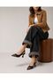 Heeled Leopard Print Shoes Meet the Timeless Elegance of Black: Stiletto for Bold Steps. - 4
