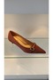 Genuine Leather Suede Evening Dress Women's Shoes - 2