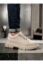 Ba0245 Cream Suede Smart Rubber Lacing High Sole Casual Men's Shoes - 4