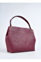 Burgundy Women's Leather Shoulder Bag Carbyn04 Flt - 2