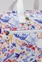 Bhpc 6011 White Floral Large Volume Unisex Hand and Shoulder Travel Sports Bag - 8