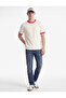 Normal Waist Cotton Slim Fit Jean Trousers - Brad Jean