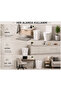 Beyaz Trashbın Marble 10lt Çöp Kovası - 3