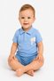 Baby Boy Polo Collar Elephant Embroidered 2-Piece Set with Shorts Summer Fabric 6-24 Months - 2