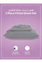 Fitted Sheet Set – 90x200 cm Single Size, 1 Sheet + 1 Pillowcase, 30 cm Deep Pocket - 4