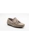 Gr176 Genuine Suede Leather Daily Use Saddler Rok Model Men's Loafer Shoes - 7