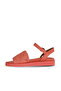 Coral Leather Women's Flat Sandals 01Ws2812 - 3
