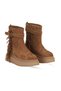 Tan Suede Women's Wedge Heeled Boots 30Wb24549 - 2