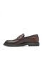 Brown Silver Leather Men's Classic Shoes 07Ma24694678 - 3