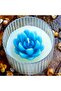 3.2cm Mini Succulent Flower Silicone Mold K-1575, Scented Stone Soap Plaster Candle Mold - 6