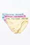 Comfort Flex 3-Piece Men's Slip Panties - Rainbow