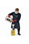 Acid and Chemical Work Apron Pvc Laboratory Waterproof Apron Navy Blue - 3