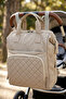 -07 Klinkır Mother Care Baby Bag Mother Bag Backpack Kum - 2