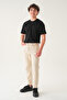 Men's Boyfriend High-Waist Ankle-Length Jeans - 7