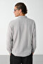 Men's Breathable Muslin Fabric 100% Cotton Washable Pocketless Shirt - 7