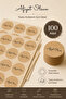 Kraft Appearance Sticker "Bon Appetit" Bird - 5