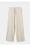 Fluid Cotton Linen Fabric Long Pants - 3