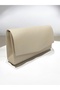 Beige Nude Matte Women's Evening Dress Bag - 3