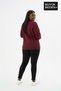 Women's Large Size Ar Printed Collar Sleeves Skirt Ribana Bisilet Collar Slim Sweatshirt Spr26Bswk956-1 - 2