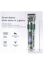 Dog Grooming Clippers Kit, Low Noise Pet Hair Trimmer with LED Display, Waterproof for Thick Fur - 4