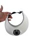Portable USB Rechargeable Fan Cap, Summer Cooling Hat with 3-Speed Fan, Unisex Sun Visor, White - 2
