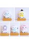 Cartoon Kawaii white bear plush toy, soft plush doll, cute soft toy, children's birthday gift (A) - 6