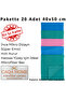 Microfiber 20-Pack 40X50Cm Classic Glass Cloth, Micro Fiber Cloth. Glasses Cleaning Cloth, - 2