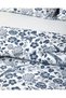 Garden Lullaby Easy-Iron Single Bed Sheet Duvet Cover Set 160X220 cm Dark Blue - 3