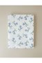 Blue spring double size pique 200x220 cm blue - 5