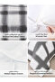 4-Pcs Printed Duvet Cover Set Queen Size 200x230cm, Brushed Microfiber Fabric (Without Filler) - 5