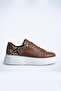 Sauerbergg high quality lace-up thick sole men's sneaker taba - 3