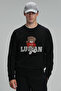 Derek Erkek Sweatshirt Siyah