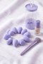 Mini Size 8-Piece Purple Makeup Sponge Set - 2 cm X 3 cm Makeup Application Sponge - 6