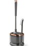 Toilet Brush and Cleaning Brush Set, Gray, Wall Mountable, 45 cm - 3