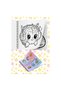 Cute Kawaii Mental Health Bold and Easy - 20X20 Large Coloring Book, Kids and Adults - 3