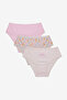 Girl's Happy Balloons 3-Piece Multicolor Slip Panties