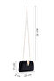 Women's Black Long Chain Strap Evening Dress Mini Portfolio Bag 26Sbd270418 - 3
