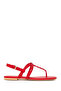Women's Red Flip-Flop Sandals 26Sfe499018