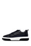 Men's Navy Blue Lace-Up Thick Soled Genuine Leather Sneaker, Winter Sports Shoes 25Wfd6408Ft - 2