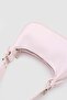 Muse Oval Baguette Bag Powder Pink - 4
