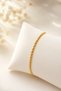Gold Color Stylish Twisted Women's Bracelet - 2