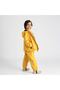 Waterproof Children's Rain Set |   Banded Stitched Pure Mustard - 4