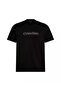 Black Logo Printed Men's T-Shirt - 5