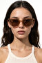 Bernia Nude Brown Sunglasses