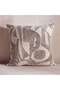 Serene Geo Down Alternative Filled Cushion 50x50cm - Black - 7